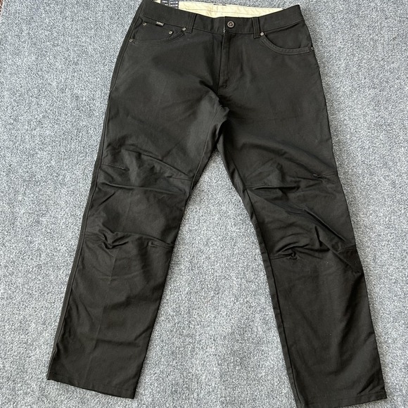 Kuhl Rydr Pants Mens 34x30 Brown Full Seat Thigh Wide Leg Stretch Eurotwill 5016